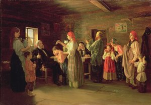 Ispezione di una casa per bambini, 1866