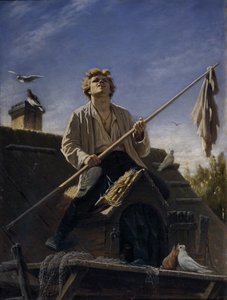 Un collezionista di piccioni, 1874 da Vasili Grigorevich Perov