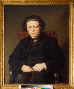 Ritratto di Anton Rubinstein (1829-1894) da Vasili Grigorevich Perov