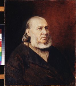 Ritratto dello scrittore Sergei Timofeievitch Aksakov da Vasili Grigorevich Perov