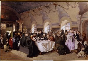 Un pranzo al monastero