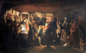 Un mago arriva a un matrimonio contadino da Vasili Maximovich Maximov