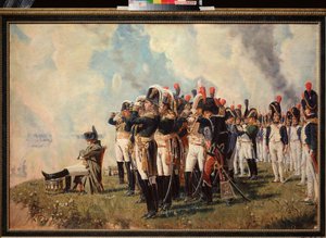 Napoleone sulle alture di Borodino