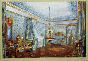 La stanza nel Palazzo Yusupov a San Pietroburgo