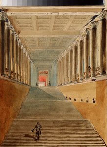 Il grande scalone del Palazzo d