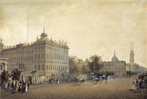 San Pietroburgo. Il Palazzo Anichkov, 1830