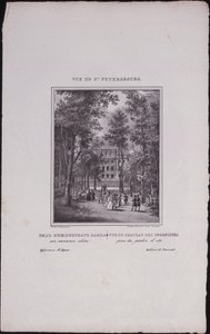 Vedute di San Pietroburgo. Castello di San Michele, 1833 da Vasili Semenovich Sadovnikov