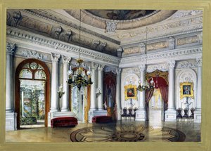 Sala Antonio Vighi nel Palazzo Yusupov a San Pietroburgo da Vasili Semenovich Sadovnikov