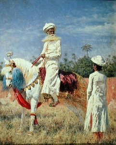 Un cavaliere a Jaipur da Vasili Vasilievich Vereshchagin