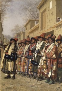 Coro di dervisci che chiedono l