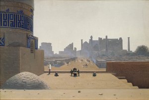 Strada principale a Samarcanda al mattino presto, 1869-1870 da Vasili Vasilievich Vereshchagin