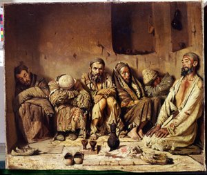 Orientalismo: fumatori di oppio da Vasili Vasilievich Vereshchagin