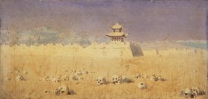 Rovine a Chuguchak, Xinjiang, 1869 da Vasili Vasilievich Vereshchagin