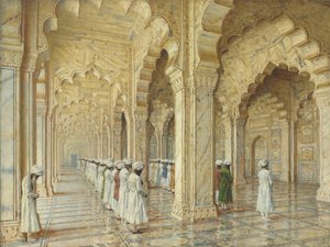 La Moschea della Perla ad Agra, fine anni 1870-inizio anni 1880 da Vasili Vasilievich Vereshchagin