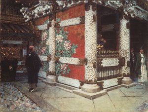 Il santuario shintoista a Nikko, 1903 da Vasili Vasilievich Vereshchagin
