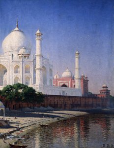 Il Taj Mahal ad Agra da Vasili Vasilievich Vereshchagin