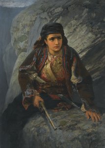 Il vedetta, 1876 da Vasilij Dmitrievich Polenov