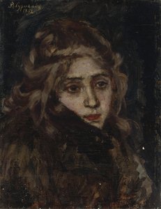 Principessa Maria Alexandrovna Menshikova. Studio per Menshikov a Berezov, 1882 da Vasilij Ivanovic Surikov