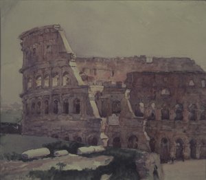Il Colosseo a Roma da Vasilij Ivanovic Surikov