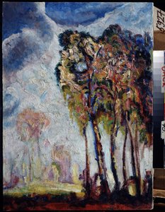 Paesaggio con alberi da Vasily Ivanovich Denisov