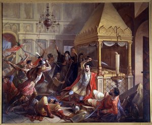 Impresa eroica del principe Michail Volkonsky durante l