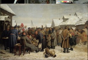 Asta pubblica per gli arretrati da Vasily Maximov