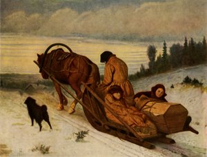 Accompagnare i morti, 1865, 1965 da Vasily Perov