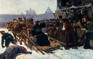 Il boiardo Morozova (studio) da Vasily Surikov