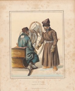 Cocchieri a Pietroburgo, metà del XIX sec.