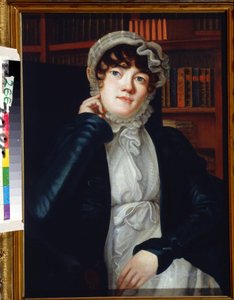 Ritratto della poetessa Karolina Pavlova da Vassily Fyodorovich Binemann