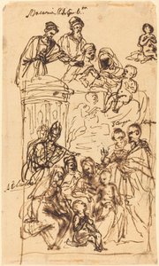 La Madonna col Bambino e i santi da Venetian 17th Century