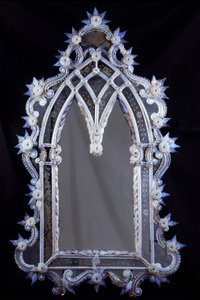 Specchio veneziano del XVII secolo. Collezione privata di Parigi