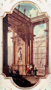Cantiere di una villa in Veneto da Venetian School