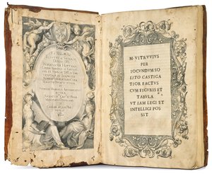 De architectura libri decem di Marco Vitruvio Pollione, a cura di Fra Giovanni Giocondo, 1511 da Venetian School