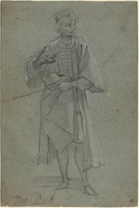 Figura di un uomo [recto] da Ventura Salimbeni