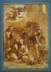 La morte di Santa Cecilia (dettaglio)