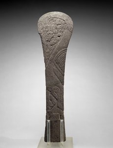 Palma con un Uccello Acquatico, 300-1200 d.C. da Veracruz Veracruz