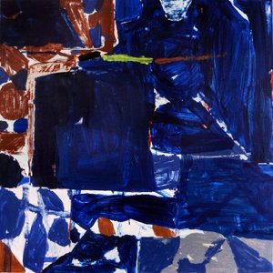 Astrazione blu intenso da Vered Gersztenkorn