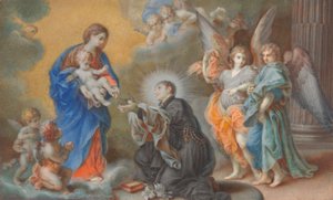 Madonna e Bambino che appaiono a San Luigi Gonzaga