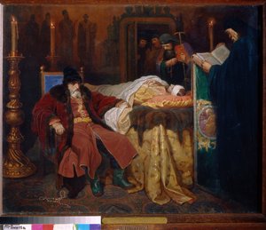 Ivan il Terribile e suo figlio Ivan, venerdì 16 novembre 1581
