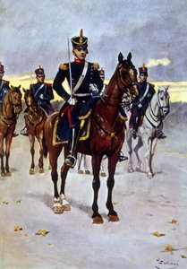 Ufficiale granatiere a cavallo dell