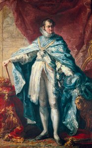 Ritratto di Re Ferdinando VII (1784-1833) da Vicente Lopez y Portana