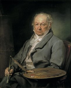 Ritratto del pittore Francisco de Goya 1746-1828, 1826 da Vicente Lopez y Portana