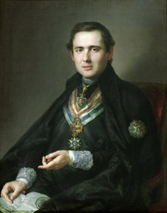 Juan Gutiérrez de León, Leon Il Sacerdote da Vicente López Portaña