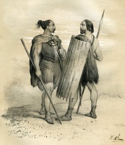 Guerrieri Franchi e Sicambri intorno all