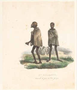 Abbigliamento degli abitanti di King George Sound (Australia Occidentale) da Victor Adam
