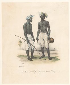 Abiti dei capi di Havre-Dorey in Papua Nuova Guinea