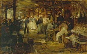 Il mercato della Madeleine, ca. 1890
