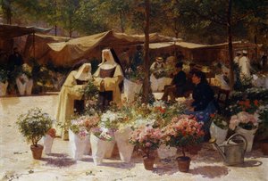 Il mercato dei fiori