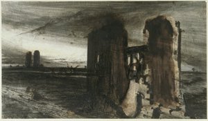 Rovine in un paesaggio, 1870
